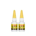 502 Superkleber 3 Stück stark haftend für Leder und Gummi – Farbe 502 8g  2pcs