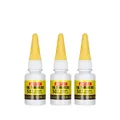 502 Superkleber 3 Stück stark haftend für Leder und Gummi – Farbe 502 8g  3pcs
