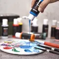 Acrylfarbe 24 Farben für Stoff und Leder DIY – 1