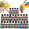 Acrylfarbe 24 Farben für Stoff und Leder DIY – 2