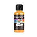 Acrylfarbe 30 ml für Stoff und Leder DIY – Farbe orange
