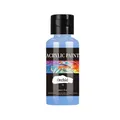 Acrylfarbe 30 ml für Stoff und Leder DIY – Farbe sky blue