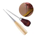 Ahle Leder Holzgriff für Nähen und Reparatur – 3