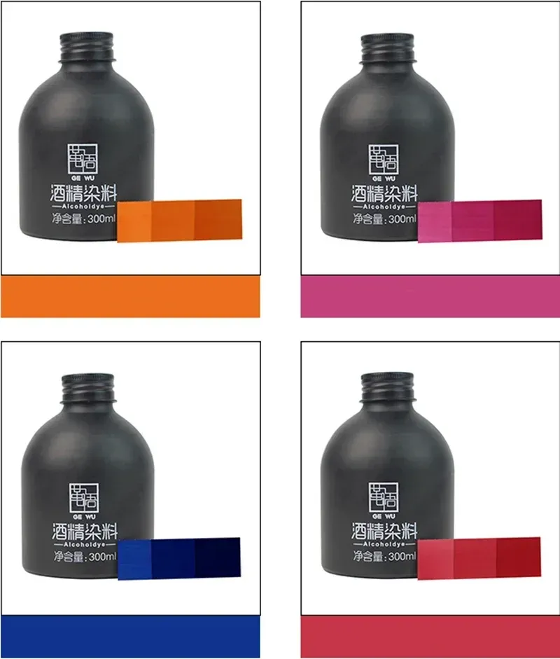 Alkohol-Lederfarbpigment 300 ml für Taschen und Etuis