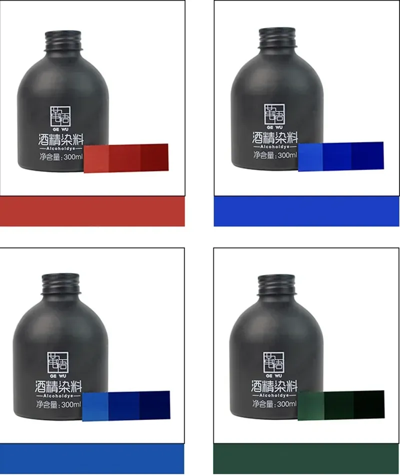 Alkohol Lederfarbpigment mehrfarbig für DIY Lederwaren