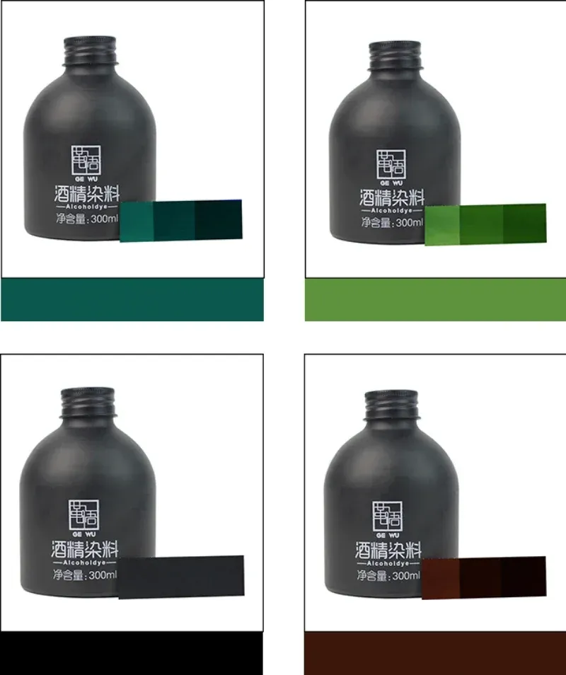 Alkohol Lederfarbpigment mehrfarbig für DIY Lederwaren