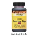 Alkohol Lederfarbstoff flüssig für DIY Lederwaren – Farbe Dark Red