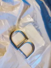 Kundenbewertungen – D-Schnalle Metall 2 Stück abnehmbar für Leder Gürtel Tasche Griff 0,9 bis 3,2 cm