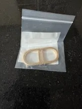 Kundenbewertungen – D-Schnalle Metall 2 Stück abnehmbar für Leder Gürtel Tasche Griff 0,9 bis 3,2 cm