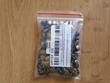Kundenbewertungen – Doppel Kappe Nieten 6mm bis 8mm für Lederhandwerk und Kragen 100 Sets