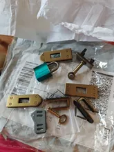 Kundenbewertungen – Drehverschluss Schloss Schnalle 45mm für Handtaschen 7 Stück