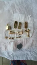 Kundenbewertungen – Drehverschluss Schloss Schnalle 45mm für Handtaschen 7 Stück