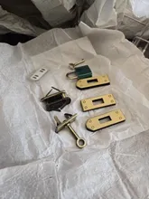 Kundenbewertungen – Drehverschluss Schloss Schnalle 45mm für Handtaschen 7 Stück