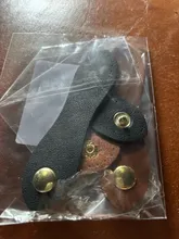 Kundenbewertungen – Druckknopf Leder 2 Stück zum Aufnähen für Geldbörsen Taschen Handwerk