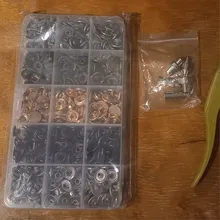 Kundenbewertungen – Druckknopf Metall 10 bis 20 Stück für Lederhandwerk Kleidung Taschen