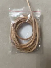 Kundenbewertungen – Echtes Lederband flach 2 bis 20 mm für Schmuckherstellung