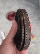 Kundenbewertungen – Echtlederband flach 2 Meter 10 mm breit für Tasche Schmuck