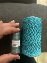 Kundenbewertungen – Garn gewachst flach 1 mm 50 m für Lederhandwerk und DIY
