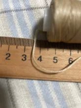 Kundenbewertungen – Garn gewachst flach 1 mm 50 m für Lederhandwerk und DIY