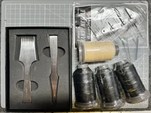 Kundenbewertungen – Leder Meißel Französisch Stil 2,7 bis 3,85 mm