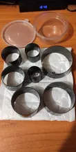 Kundenbewertungen – Leder-Schneideschablonen-Set 7-teilig Kreisschablonen