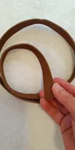 Kundenbewertungen – Lederband Rindsleder 1,8 mm dick geölt gewachst für DIY