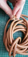 Kundenbewertungen – Lederband rund flach 1 bis 20 mm 2 Meter für DIY Schmuck