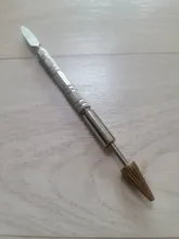 Kundenbewertungen – Lederkanten Ölfarbstift Applikator mit Doppel-Kopf 25 mm