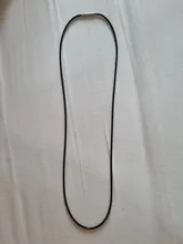 Kundenbewertungen – Lederkette 45 bis 60 cm mit Verschluss