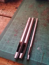 Kundenbewertungen – Lederlochstanzer Set oval Stahl Hohllochstanzer für Ledergürtel
