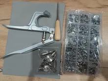 Kundenbewertungen – Metall Druckknöpfe mit Druckzange für Kleidung Mäntel Taschen Lederhandwerk