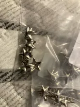 Kundenbewertungen – Metall Stern Nieten 7mm bis 20mm für Kleidung und Taschen 10 bis 200 Stück