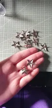 Kundenbewertungen – Metall Stern Nieten 7mm bis 20mm für Kleidung und Taschen 10 bis 200 Stück
