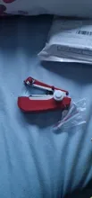 Kundenbewertungen – Mini Nähmaschine kabellos handgehalten für Kleidung Stoff