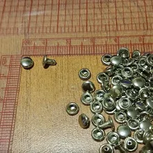 Kundenbewertungen – Nieten Doppel Kappe 5 bis 15 mm für Lederhandwerk