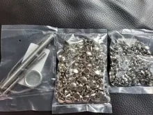 Kundenbewertungen – Nieten Doppel Kappe Rund Niet 5 bis 12 mm für Lederhandwerk