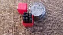 Kundenbewertungen – Stempelset Zahlen Buchstaben 2 bis 2,5 mm für Leder Holz Metall