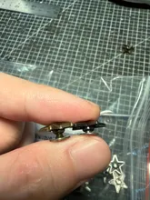 Kundenbewertungen – Sterne Nieten Schraube 12 bis 13,5 mm für Kleidung Schuhe Hut Gürtel