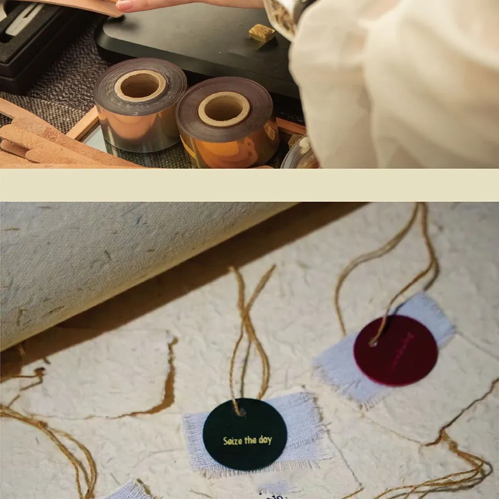 Bewegliches Heißfolien Präge Set Messing Typ Set Lederhandwerk