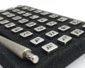 Buchstaben Zahlen Stempelset Leder 4 bis 10 mm – 4