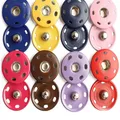 Bunte Metall Druckknöpfe 10 bis 25 mm für Nähen Leder Kleidung – 6