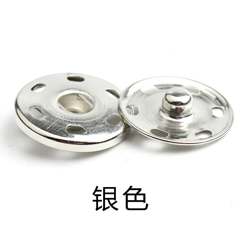 Bunte Metall Druckknöpfe 10 bis 25 mm für Nähen Leder Kleidung