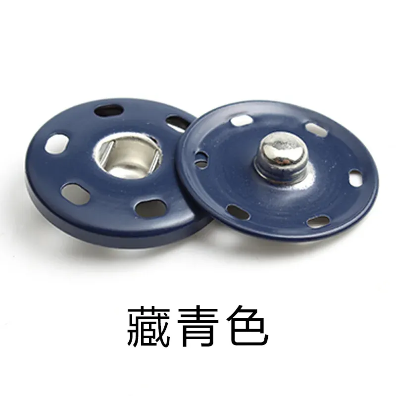 Bunte Metall Druckknöpfe 10 bis 25 mm für Nähen Leder Kleidung