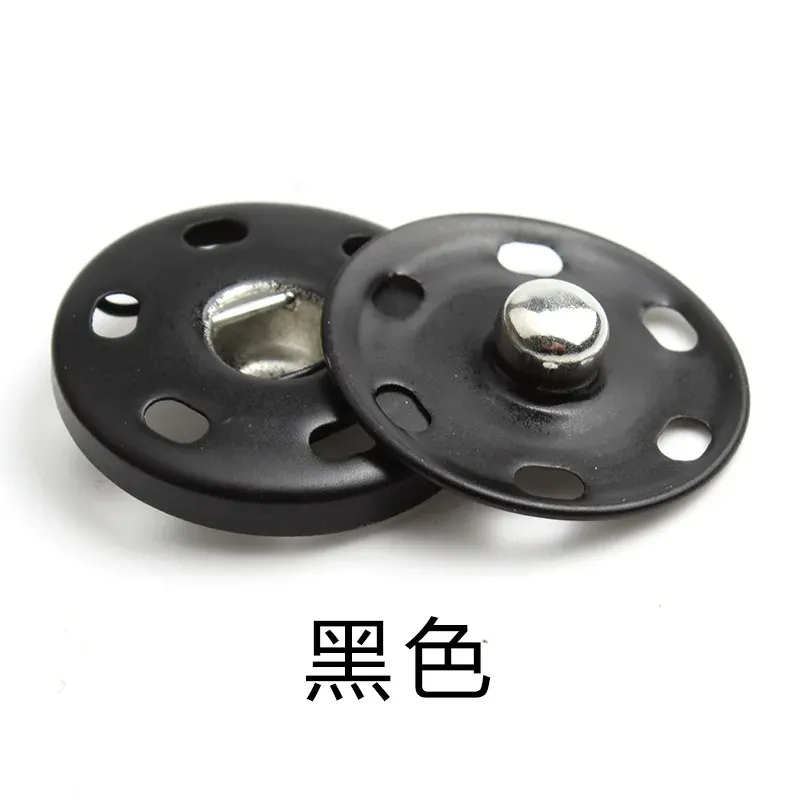 Bunte Metall Druckknöpfe 10 bis 25 mm für Nähen Leder Kleidung