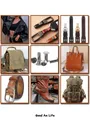Chicago Schrauben Nieten 110 Sets für Lederhandwerk und Taschen – 6