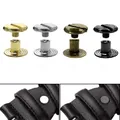 Chicago Schrauben Solide Runde Kopf Nagel Nieten M4x4mm bis M4x20mm 10 Stück – 1