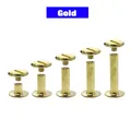 Chicago Schrauben Solide Runde Kopf Nagel Nieten M4x4mm bis M4x20mm 10 Stück – 4