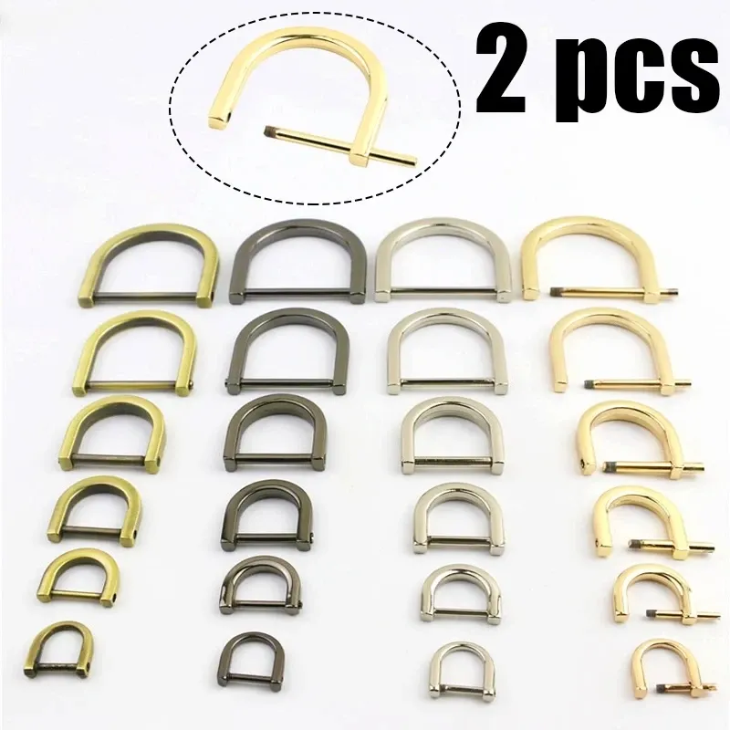 D-Ring Schäkel mit Schraubverschluss 10mm bis 32mm 2 Stück