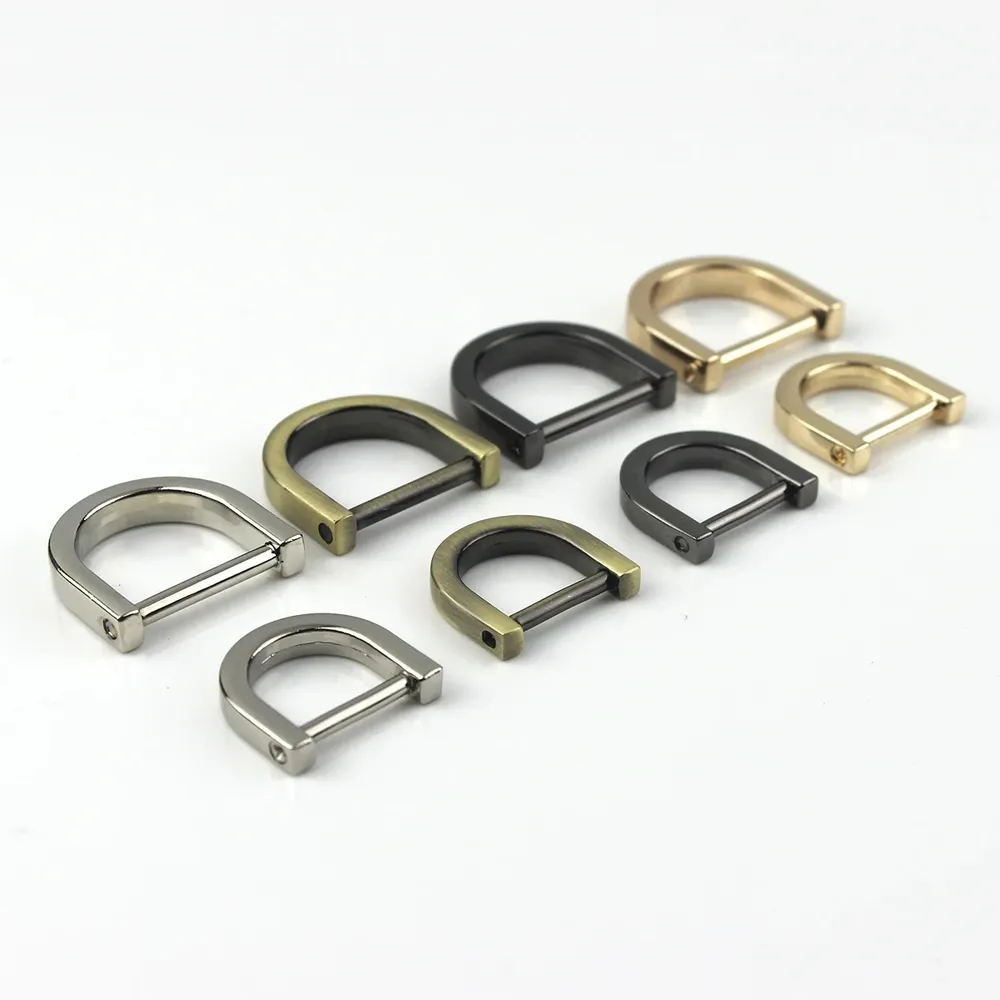 D-Ring Schäkel mit Schraubverschluss 10mm bis 32mm 2 Stück