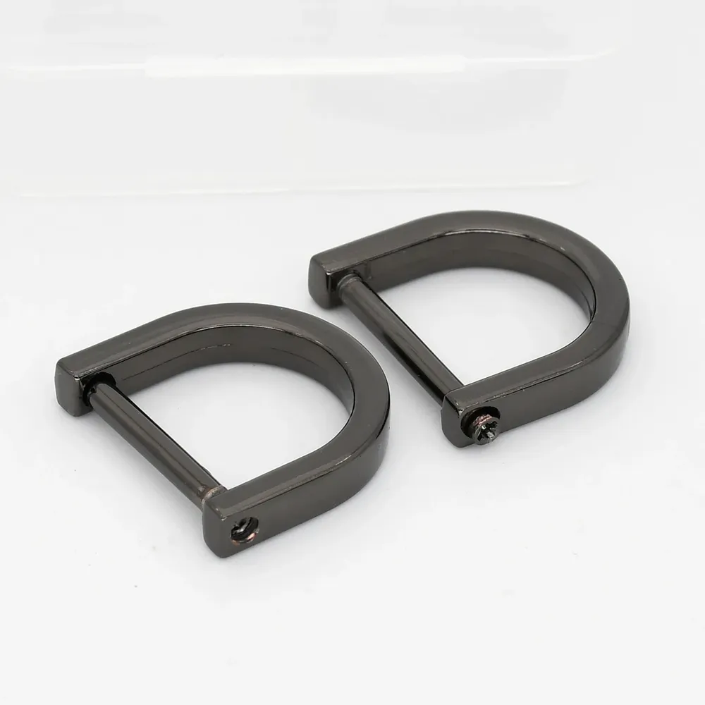D-Ring Schäkel mit Schraubverschluss 10mm bis 32mm 2 Stück